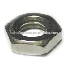 Carbon steel or Stainless steel DIN439 Hex thin nut, thin nut